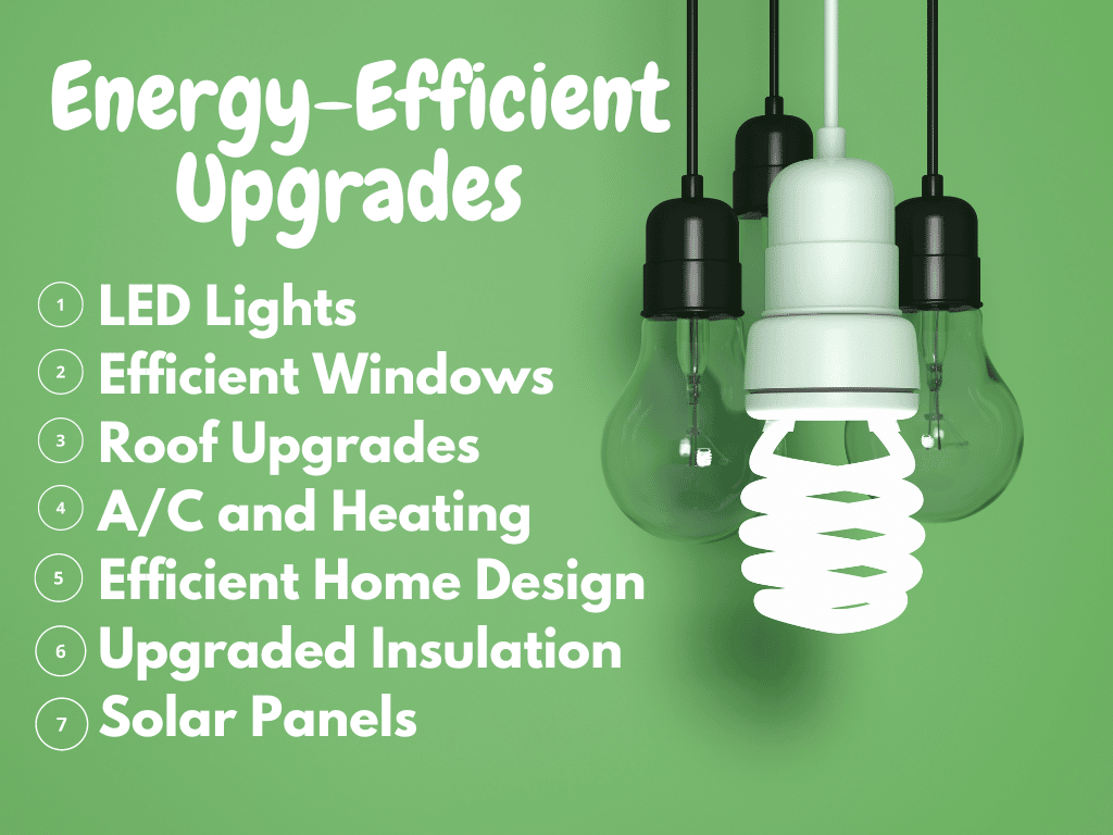 energy efficient upgrades