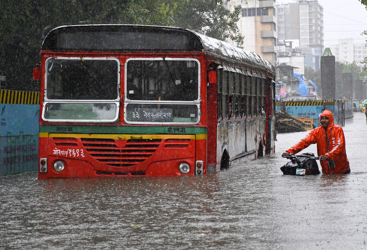 Flooding in Mumbai, India