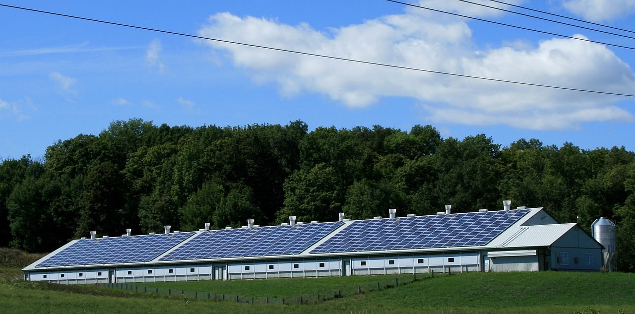 delaware solar panel array