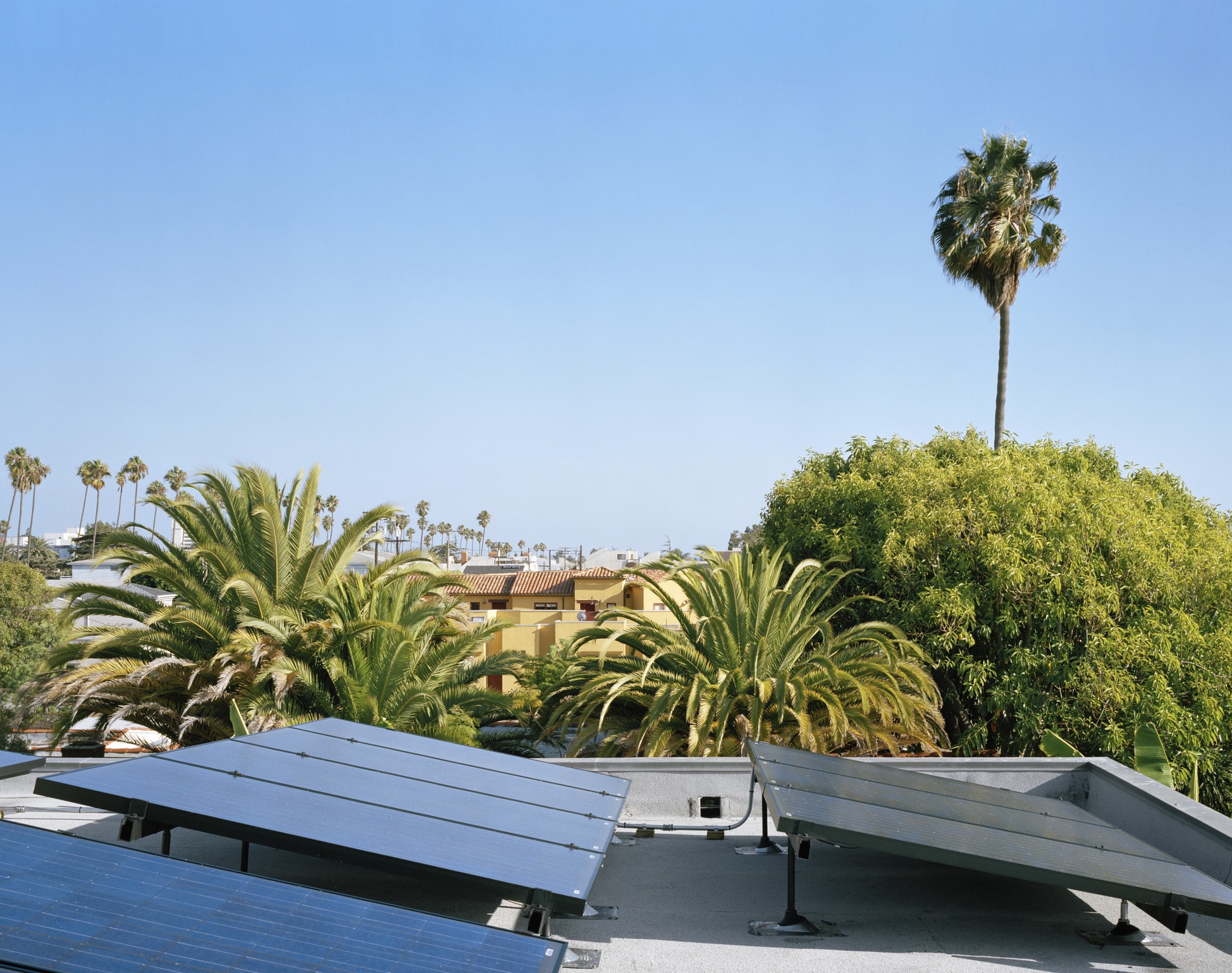 Solar Panels on terrace