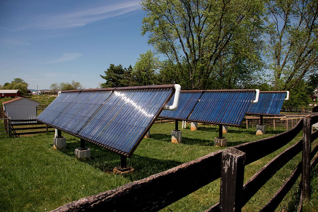 Solar Panels on a Pennsylvania Farm