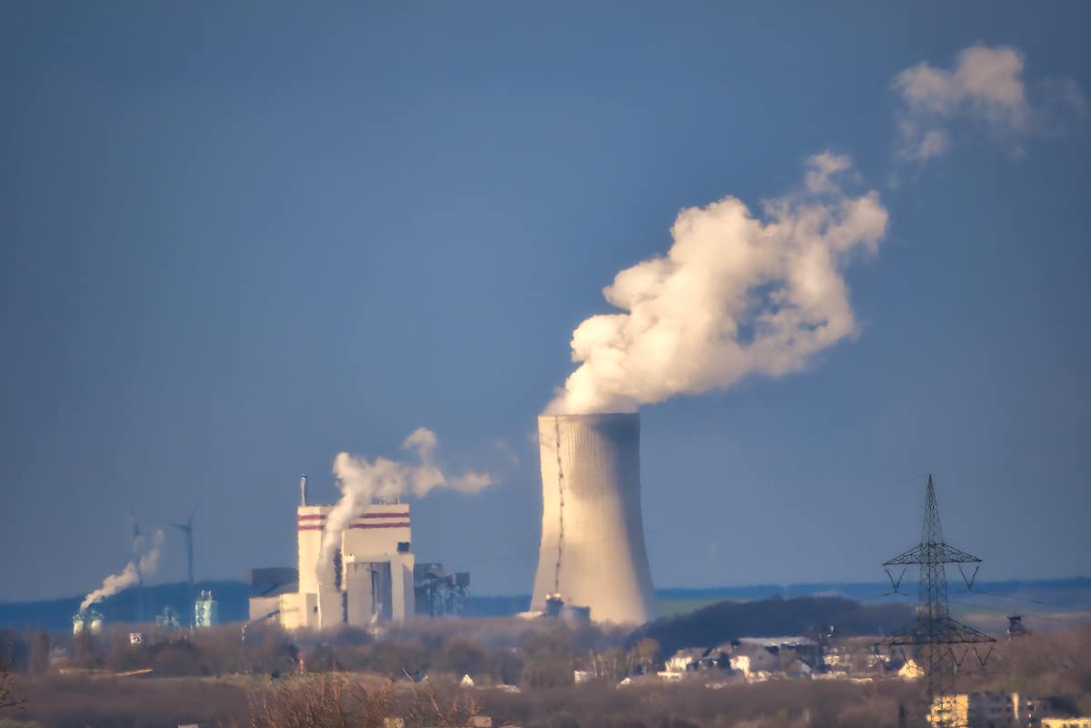 The Lünen coal power plant in Germany