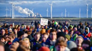 Climate Activists Fight to Save German Village From Coal Mine