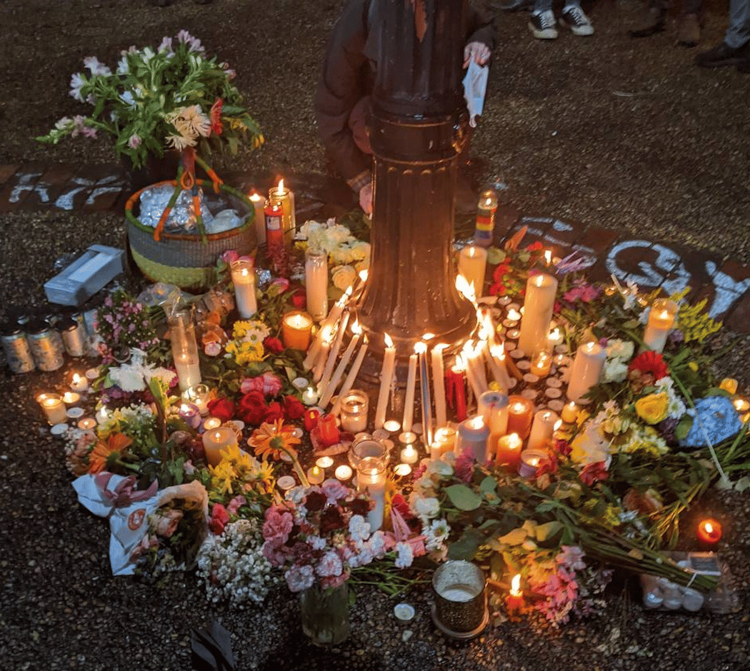 memorial / vigil