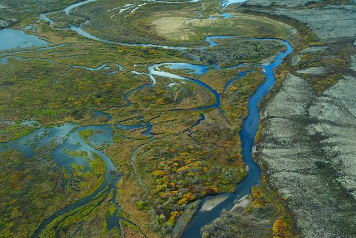The Bristol Bay watershed in Alaska
