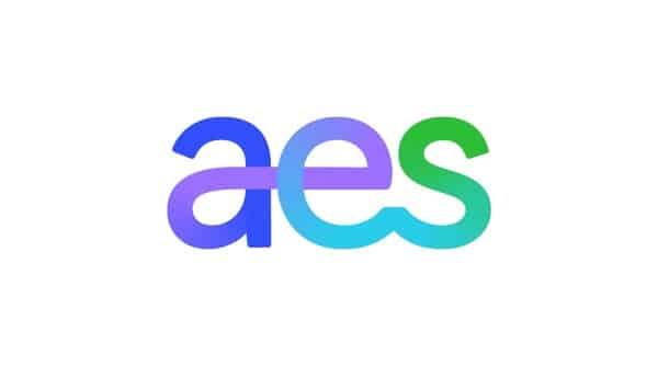 Logo for AES Solar