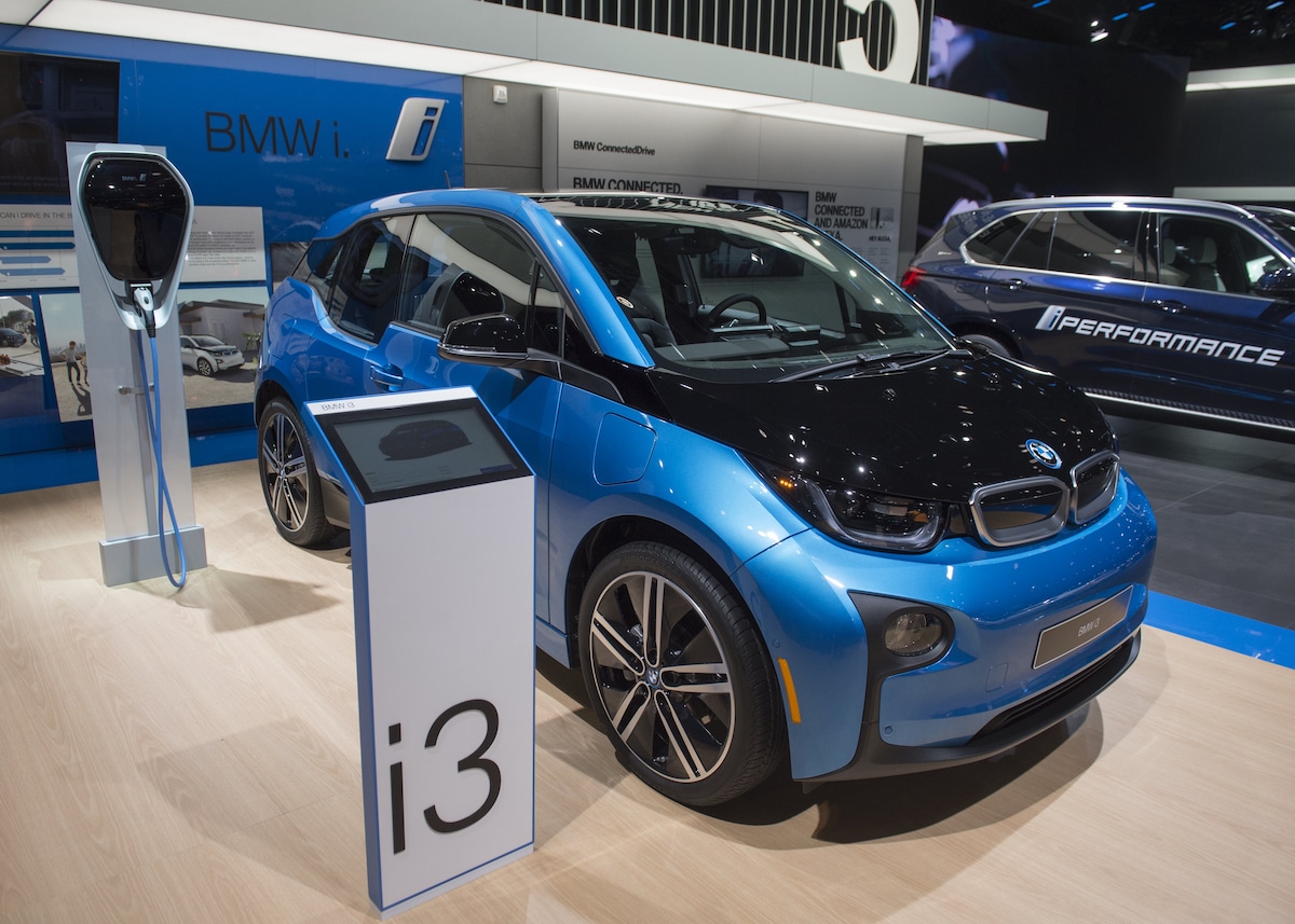 The BMW i3 plug-in hybrid vehicle