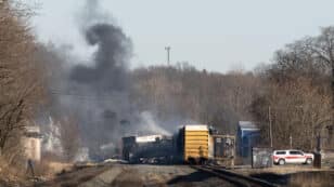 Toxic Train Derailment in Ohio Raises Questions About Rail Safety and Hazardous Chemicals