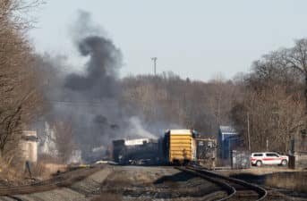 Toxic Train Derailment in Ohio Raises Questions About Rail Safety and Hazardous Chemicals