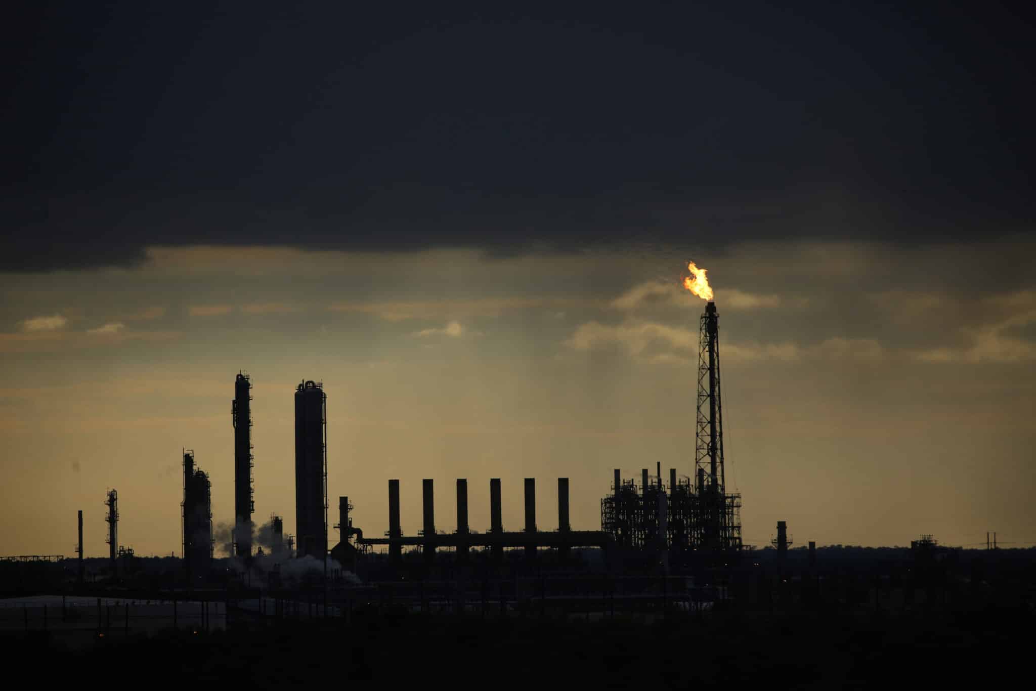 Oil refinery in Texas