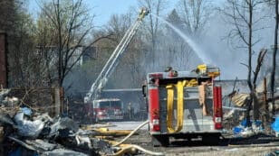 Industrial Fire Ignites Plastics, Prompts Evacuations in Indiana