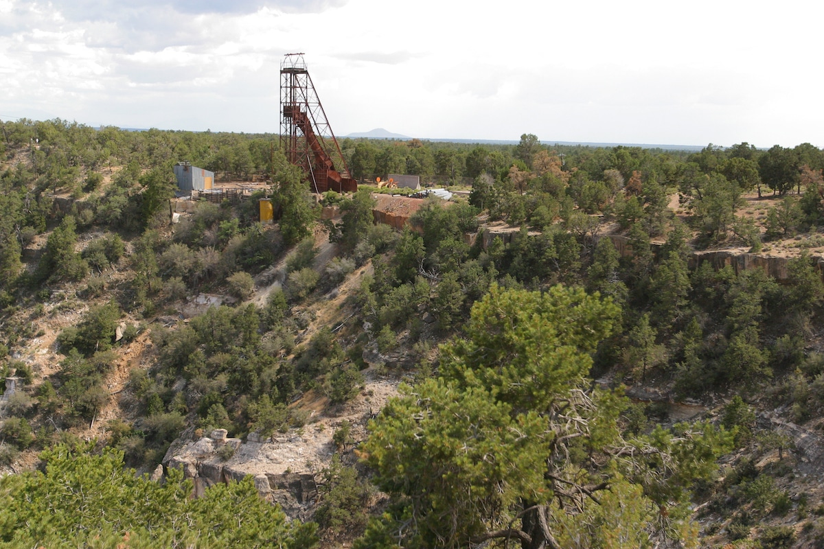 A uranium mine in Grand Canyon National Park