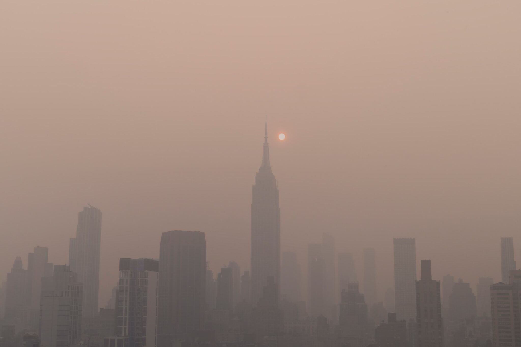 New York City haze