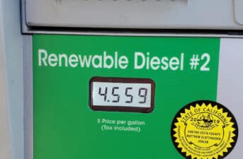 Cleaner Fuels Replace Over Half the Amount of Diesel Used in California for First Time