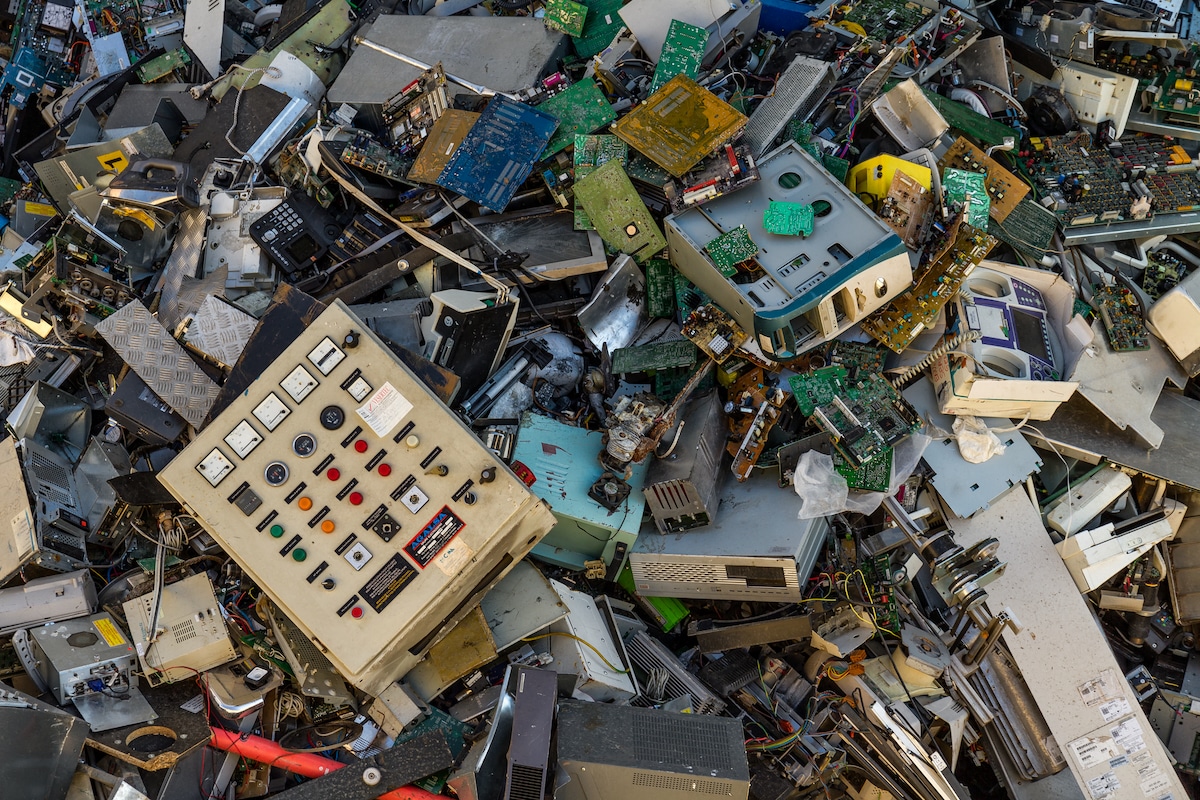 Cheap electronic items have increasingly ended up in landfills