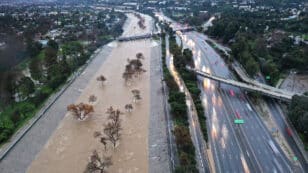 Second Atmospheric River Storm Brings Heavy Rain, Flooding and Mudslides to Southern California