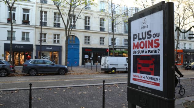 Parisians Vote for Higher Parking Fees for SUVs